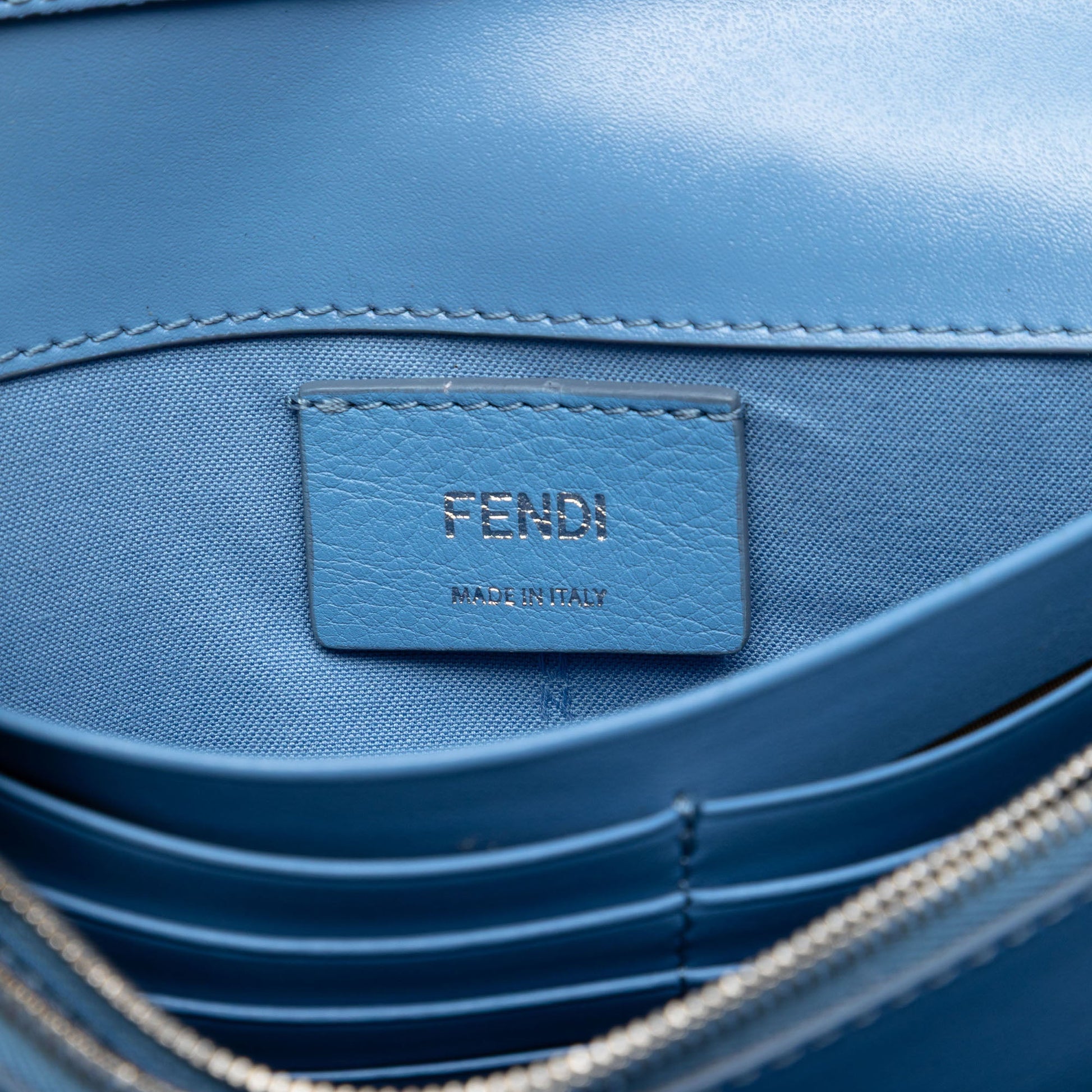 Fendi Calfskin F is Fendi Kan I Wallet on Chain