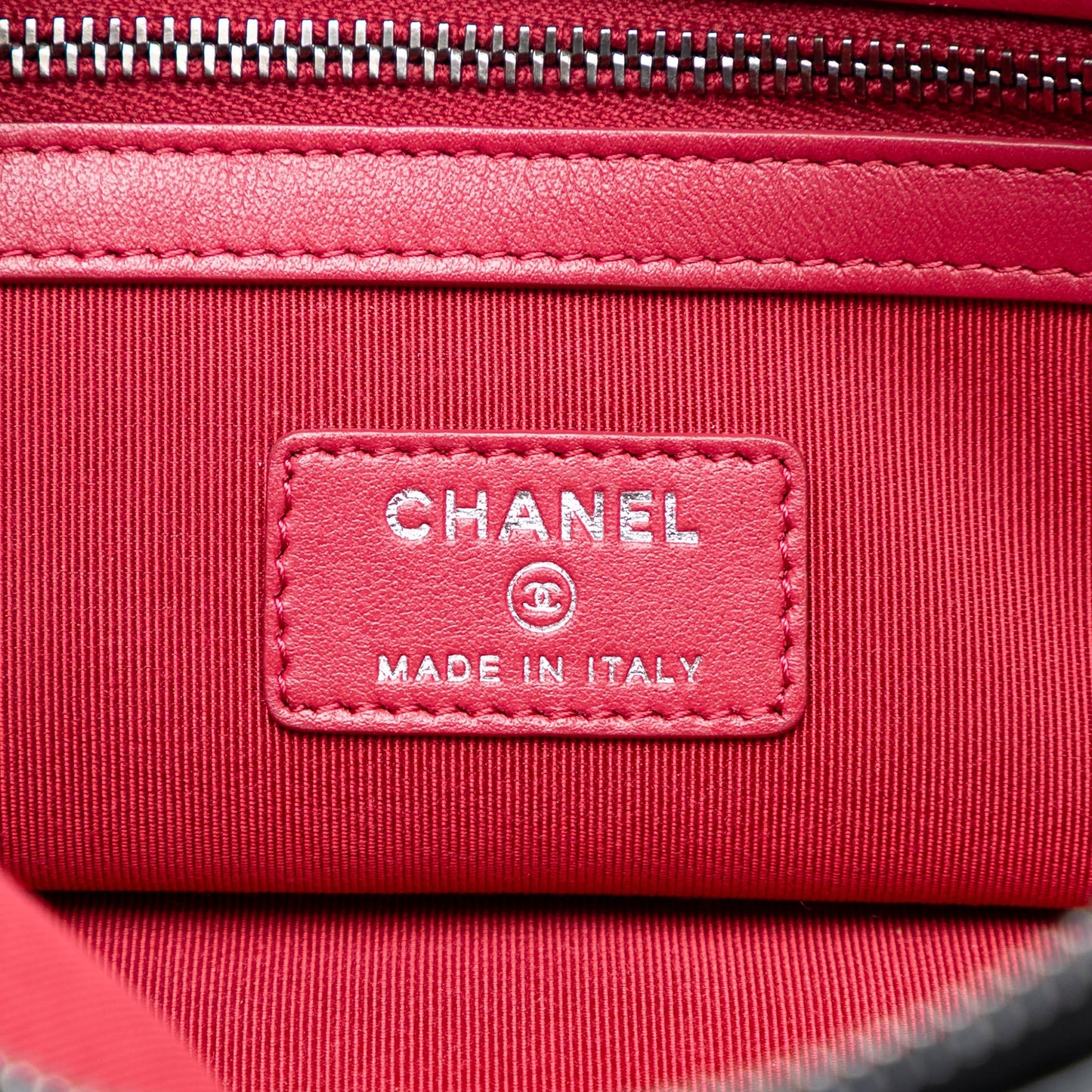 Chanel Medium Aged Calfskin Gabrielle O Case Clutch