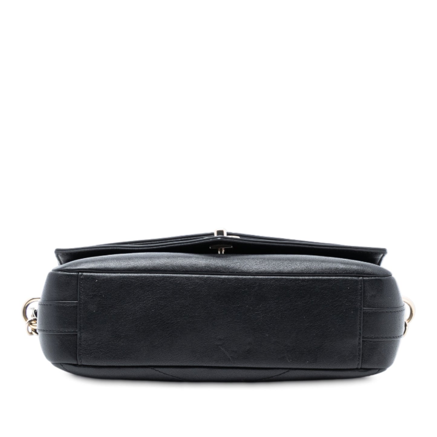 Chanel Mini Quilted Sheepskin Double Chevron Flap