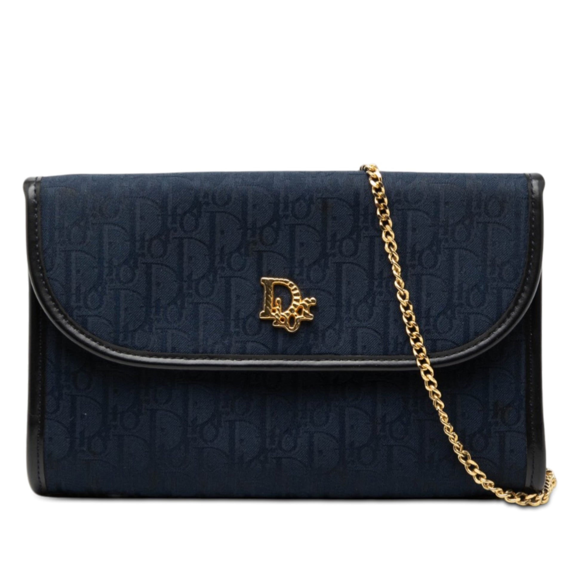 Dior Diorissimo Trotter Canvas Chain Crossbody