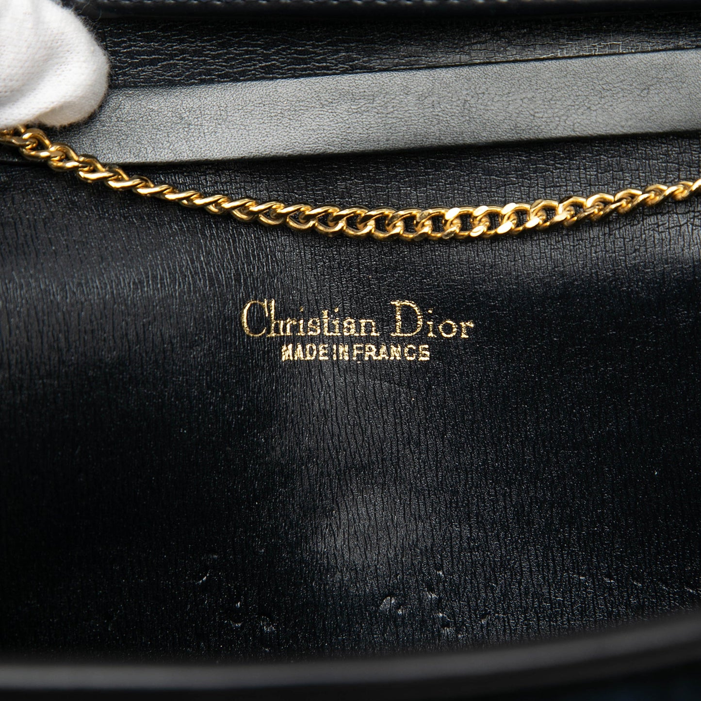 Dior Diorissimo Trotter Canvas Chain Crossbody