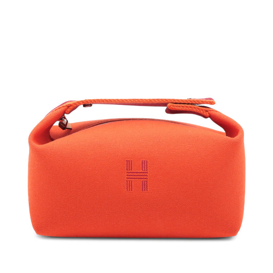 Hermès Small Toile Bride A Brac Case