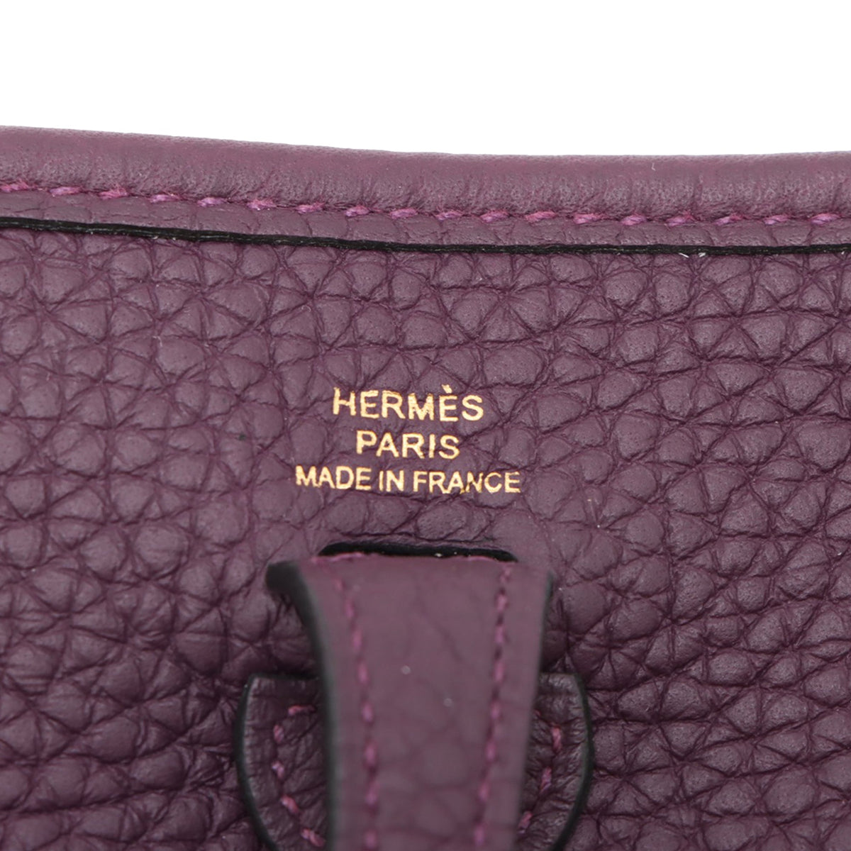 Hermès Clemence Evelyne 16 TPM — Purple