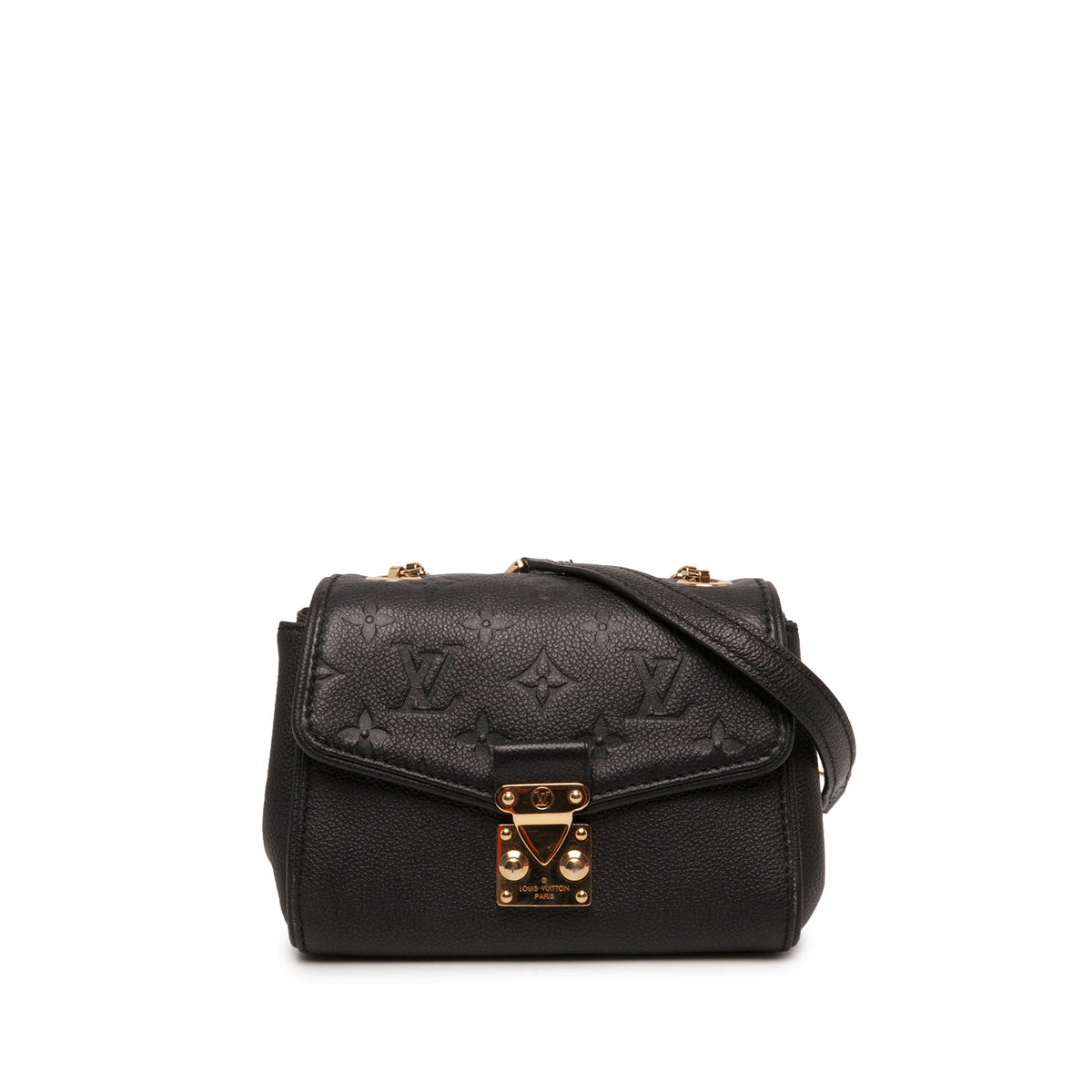 Louis Vuitton Monogram Empreinte Saint Germain BB — Black