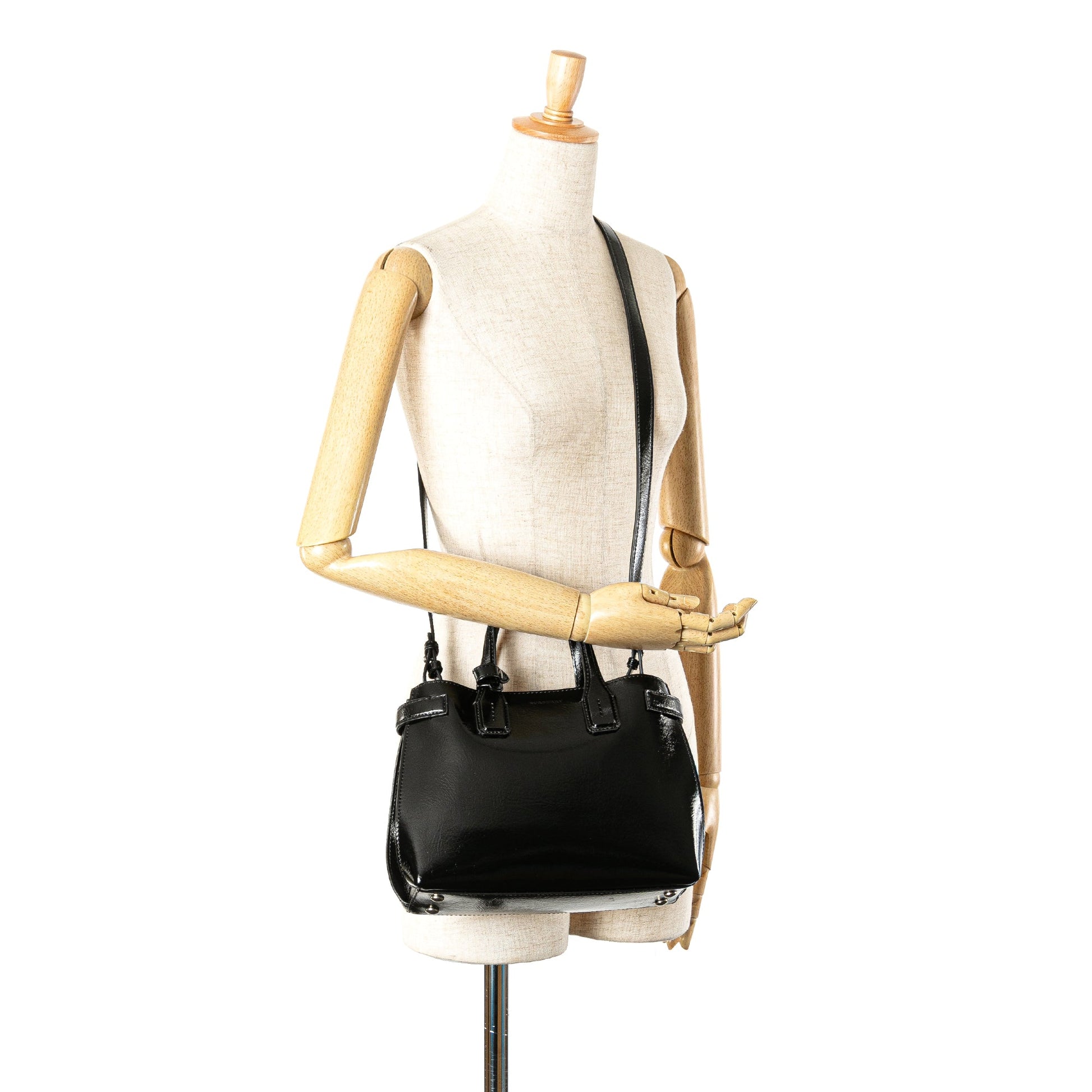 Burberry Small Soft Calfskin Banner Satchel