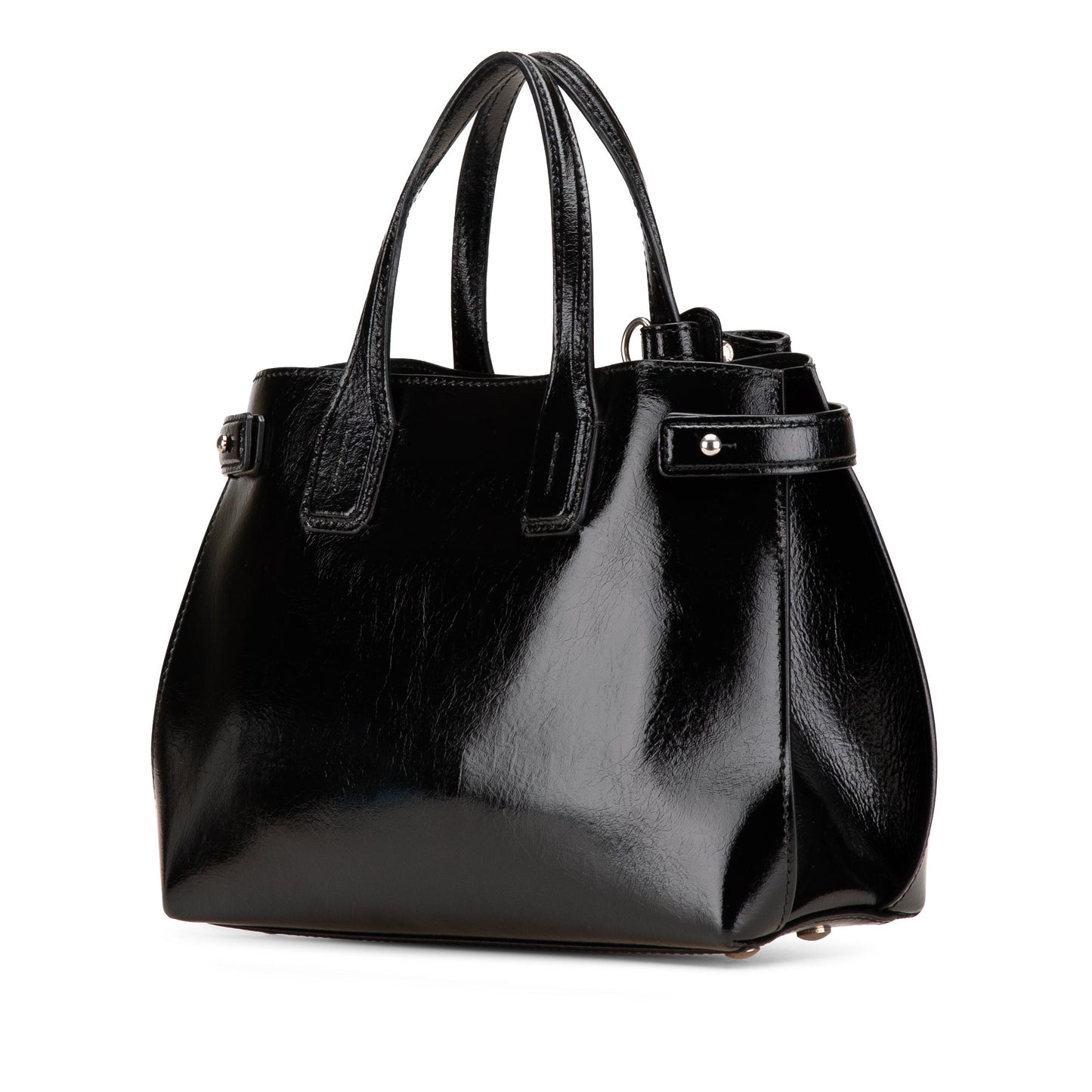Burberry Small Soft Calfskin Banner Satchel