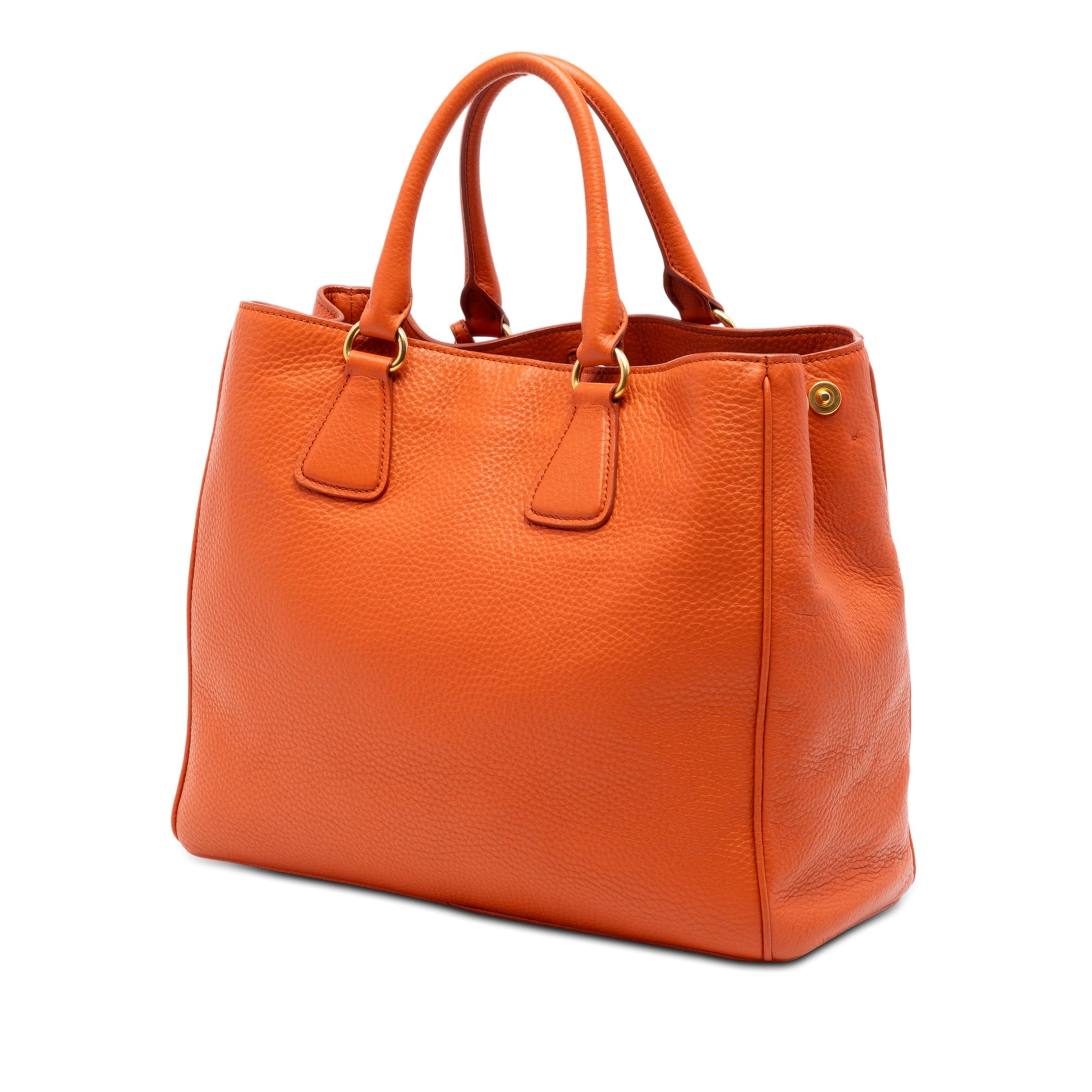 Prada Vitello Daino Open Convertible Tote