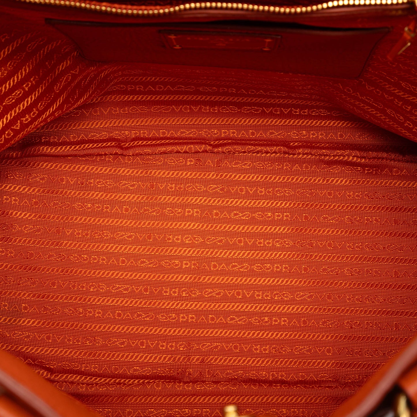 Prada Vitello Daino Open Convertible Tote
