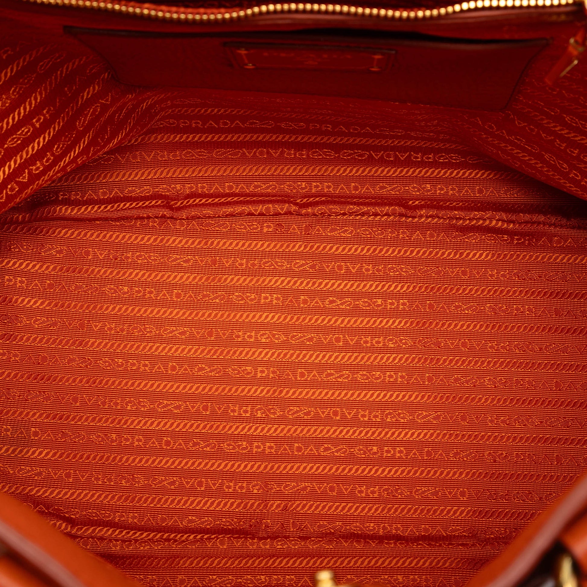 Prada Vitello Daino Open Convertible Tote