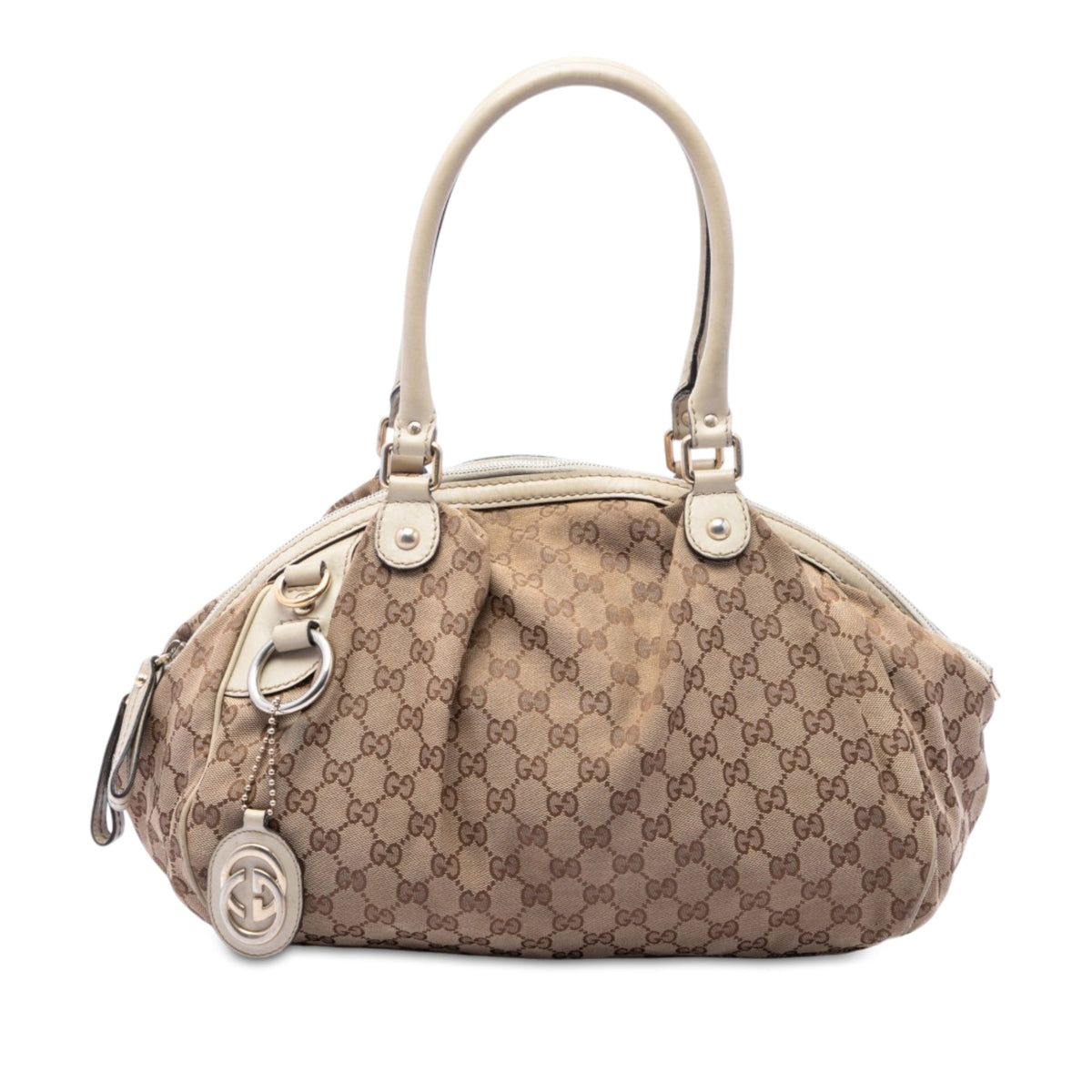 Gucci GG Canvas Sukey Satchel