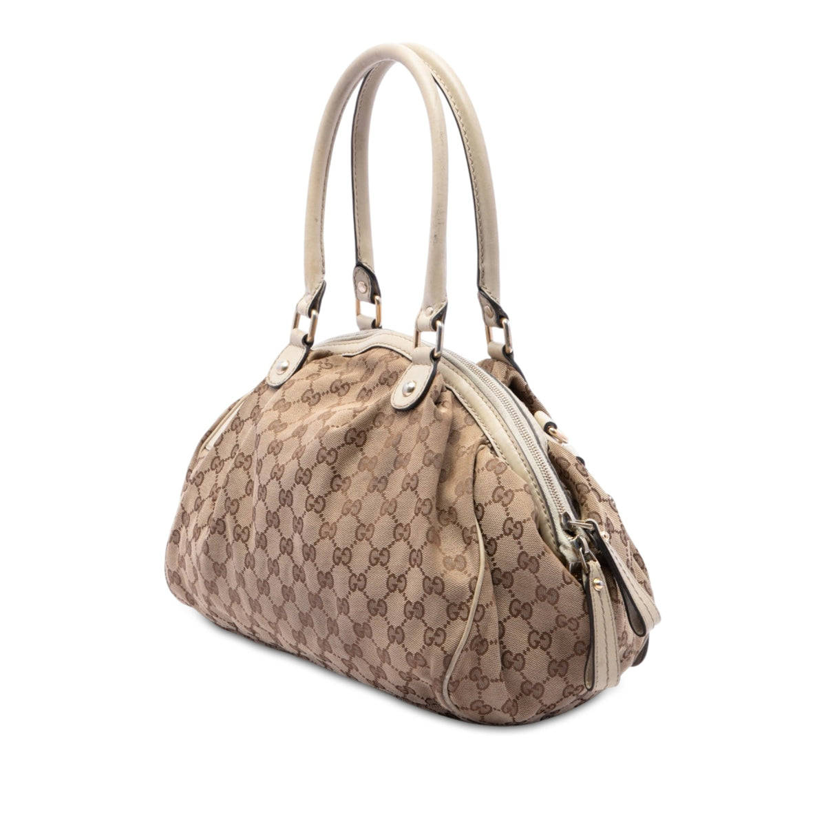 Gucci GG Canvas Sukey Satchel