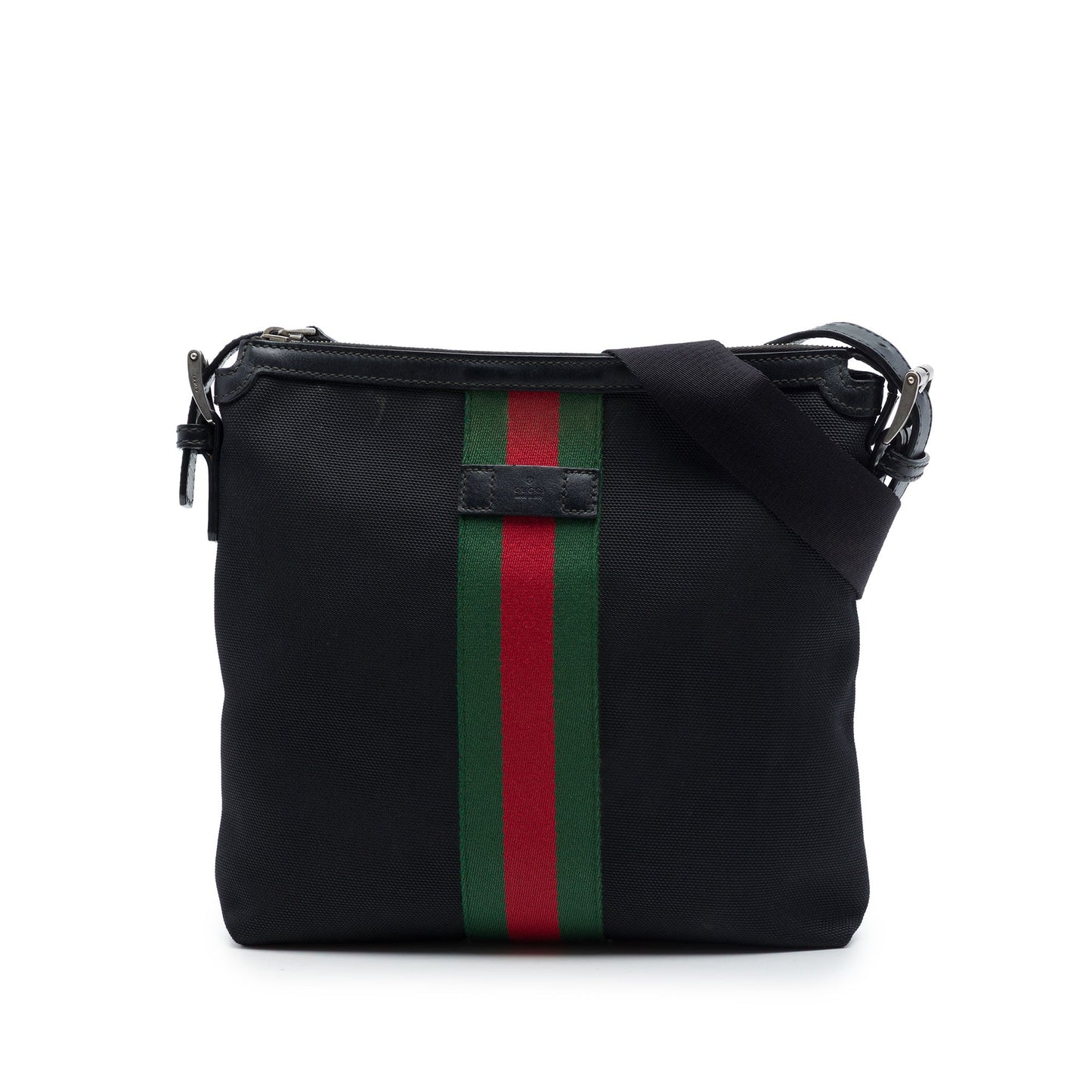 Gucci GG Techno Canvas Web Messenger Bag