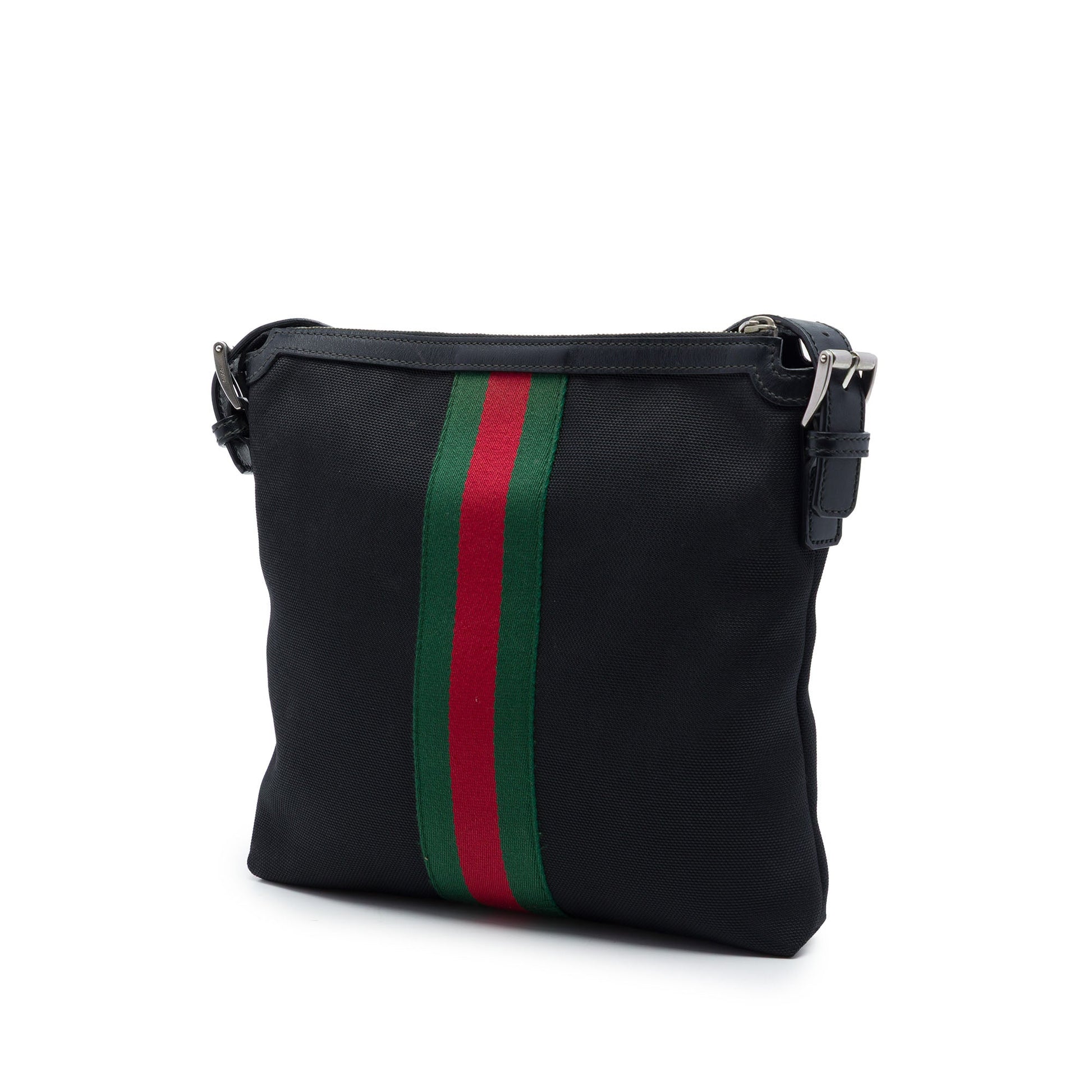 Gucci GG Techno Canvas Web Messenger Bag