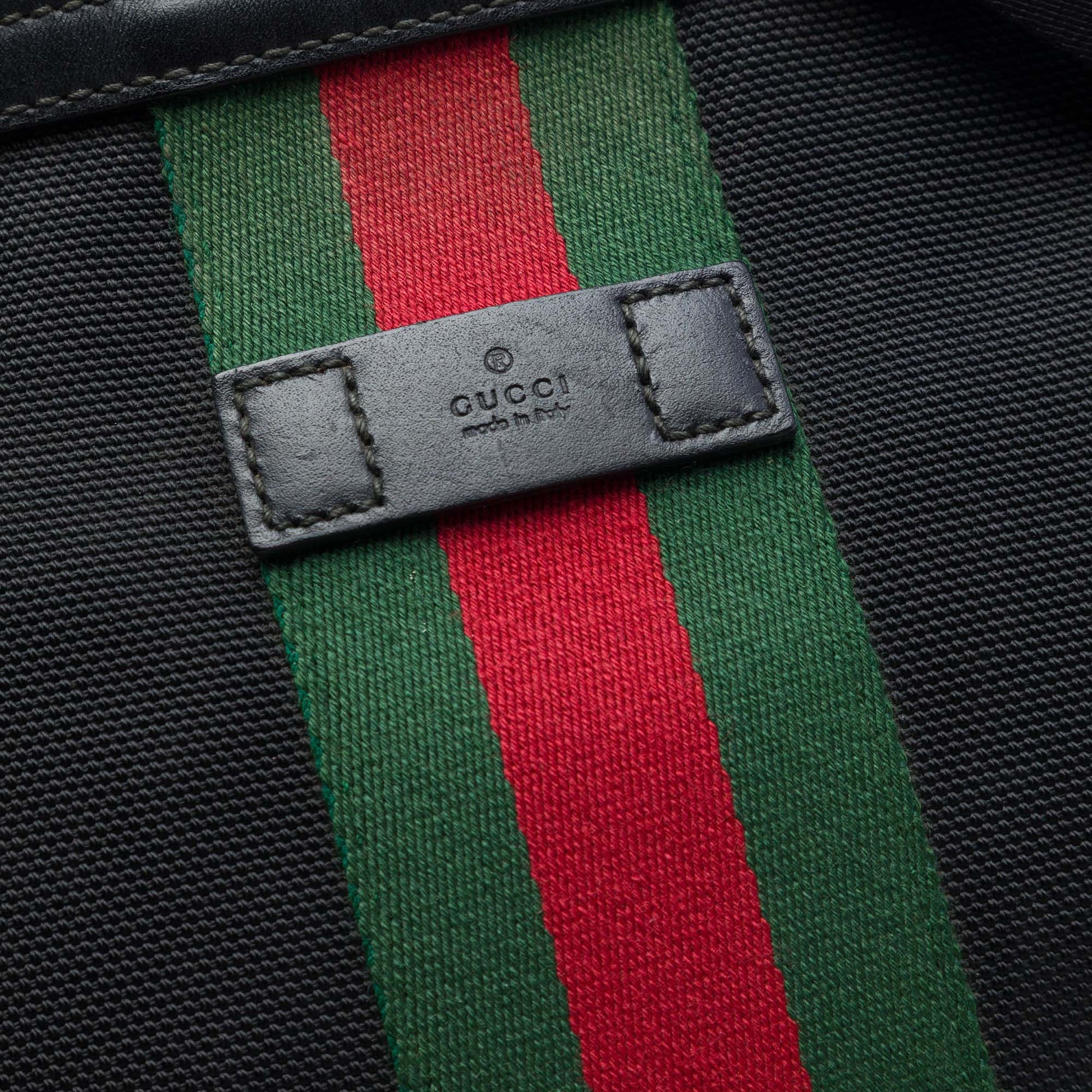 Gucci GG Techno Canvas Web Messenger Bag