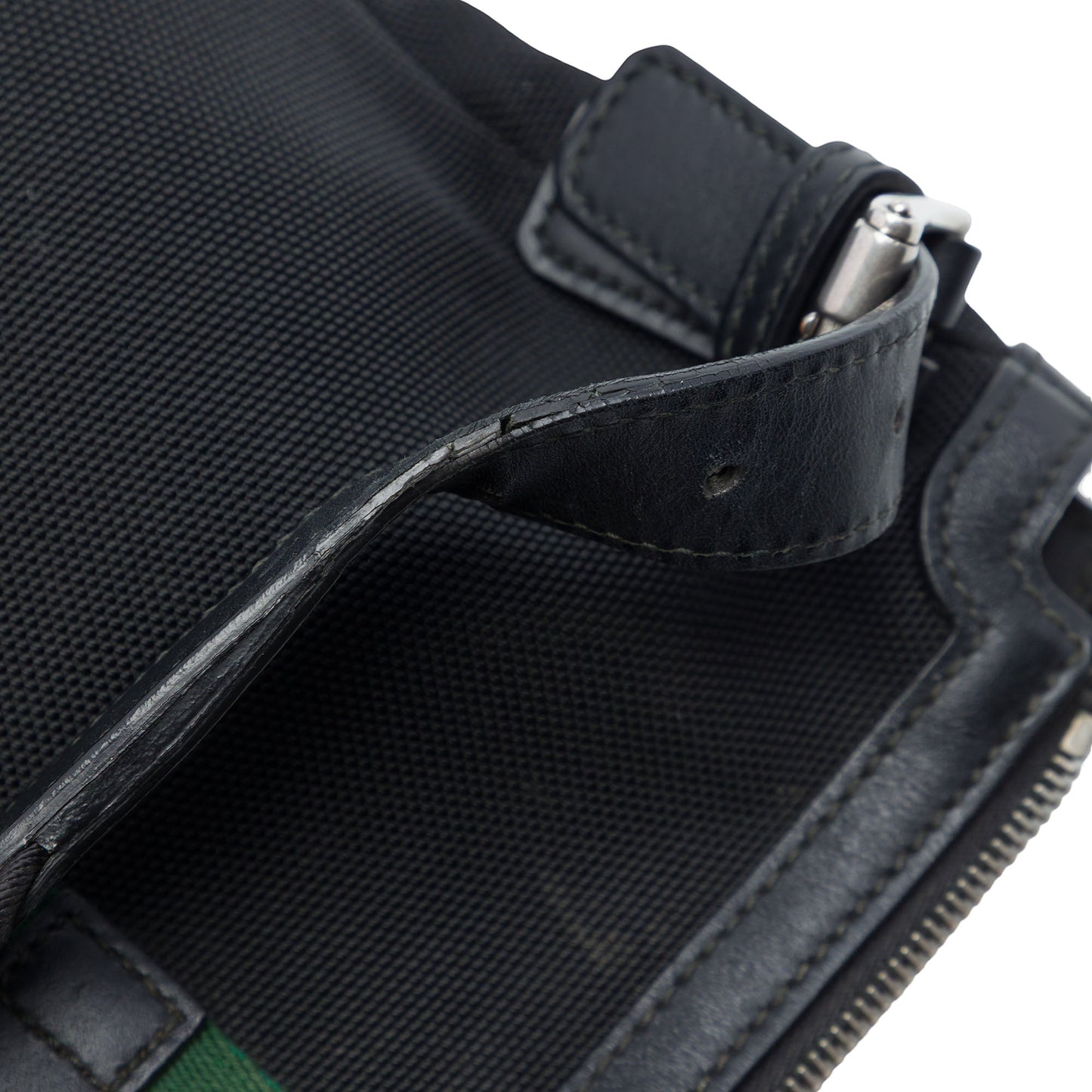 Gucci GG Techno Canvas Web Messenger Bag