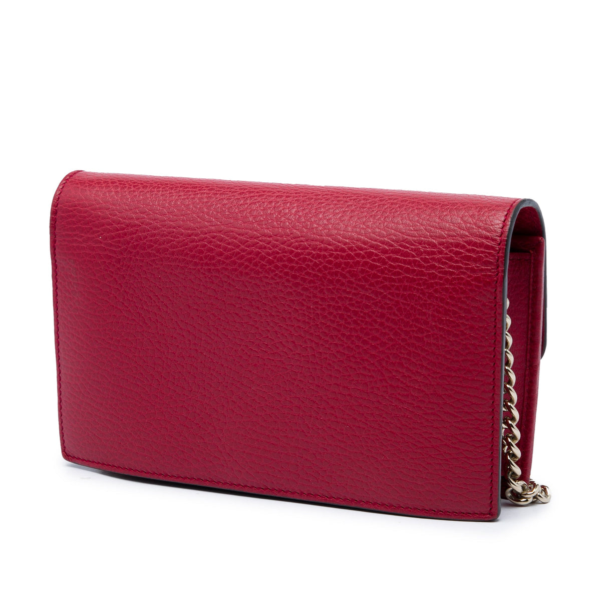 Gucci Dollar Calfskin Interlocking G Wallet on Chain