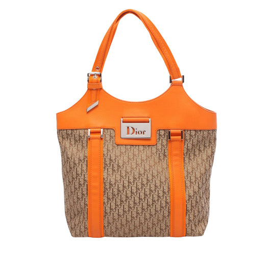 Dior Diorissimo Trotter Canvas Street Chic Tote