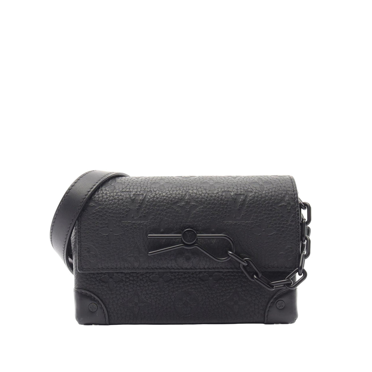 Louis Vuitton Monogram Taurillon Steamer Wearable Wallet