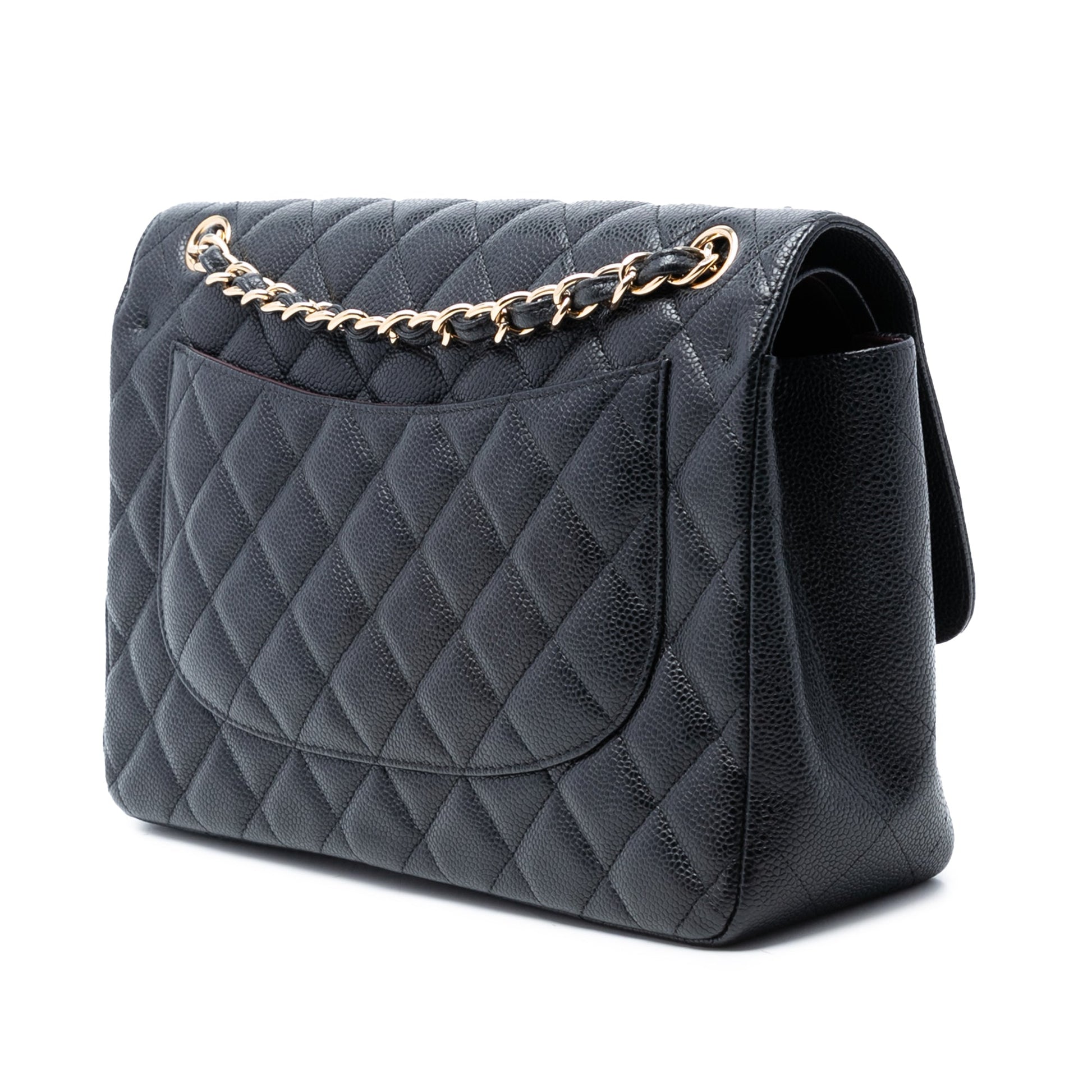 Chanel Jumbo Classic Caviar Double Flap