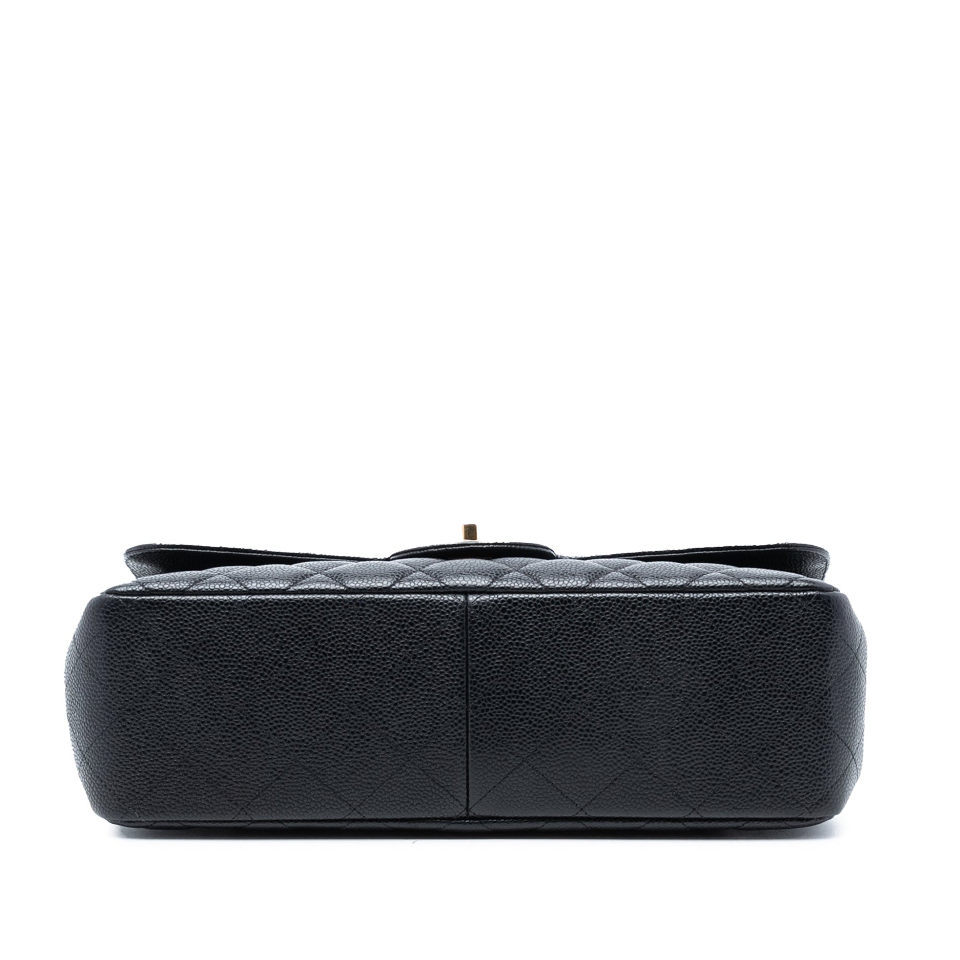 Chanel Jumbo Classic Caviar Double Flap