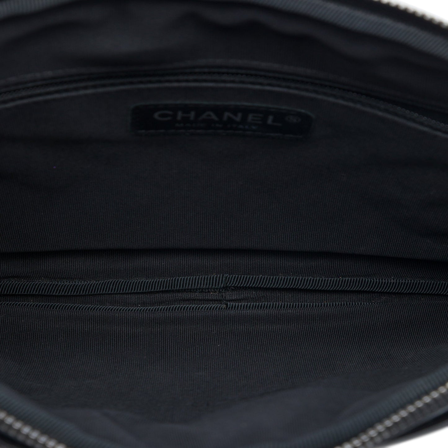 Chanel Small Quilted Lambskin Girl Clutch on Chain
