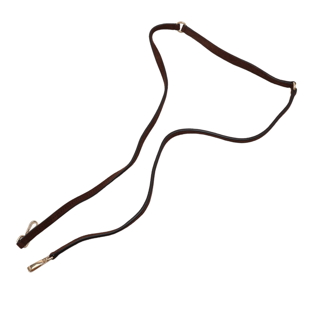 Miu Miu Matelasse Suede Wander Bag — Brown