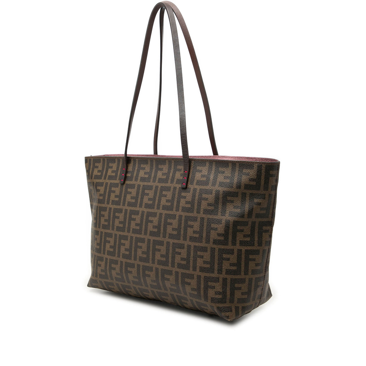 Fendi Small Zucca Spalmati Roll Tote