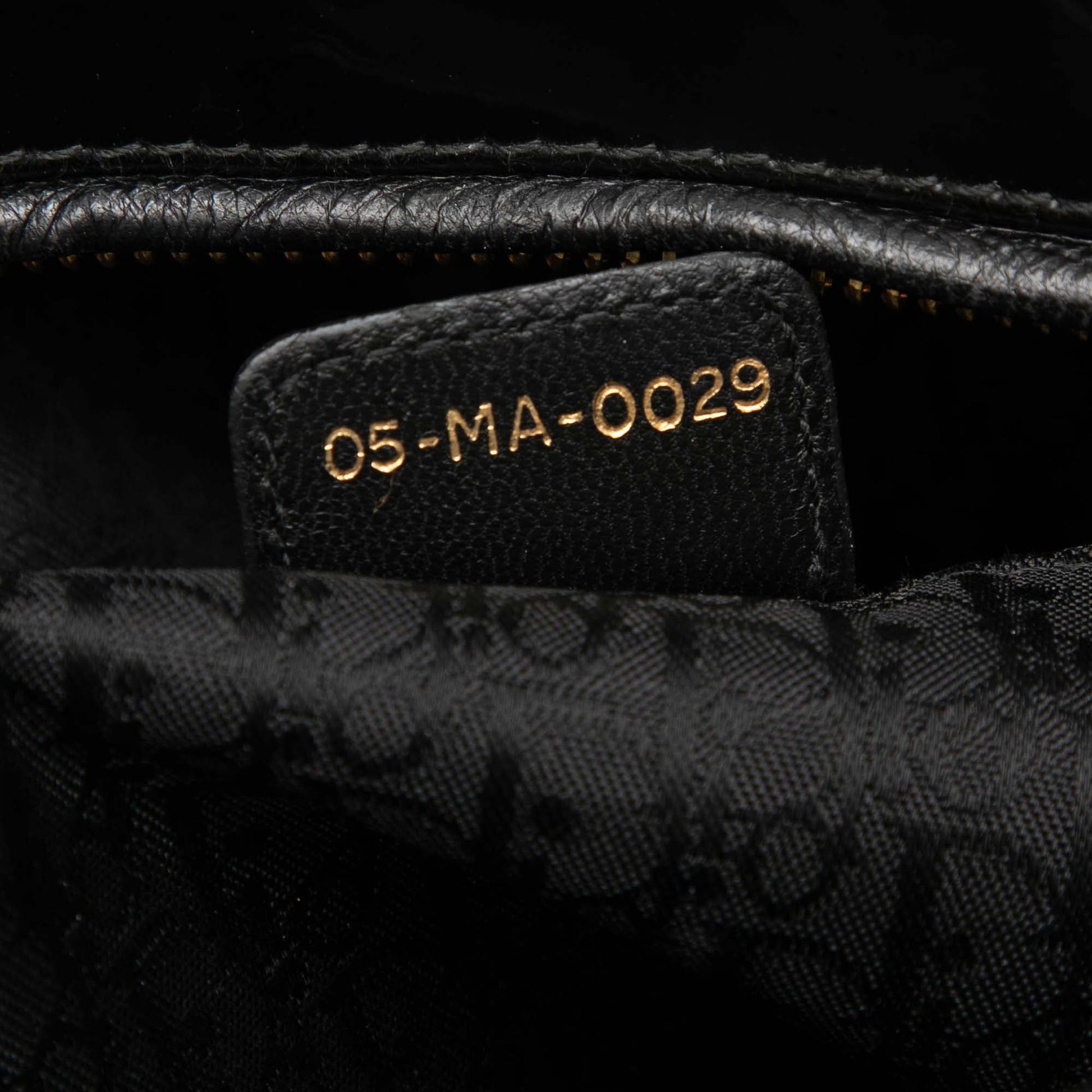 Dior Large Patent Cannage Lady Dior
