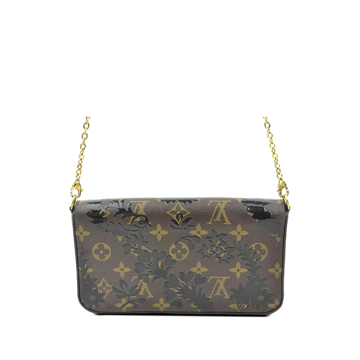 Louis Vuitton Monogram Blossom Pochette Felicie — Brown