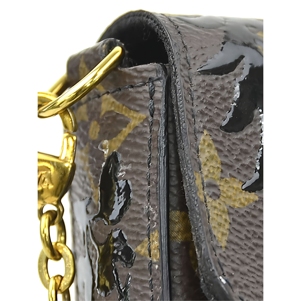 Louis Vuitton Monogram Blossom Pochette Felicie — Brown