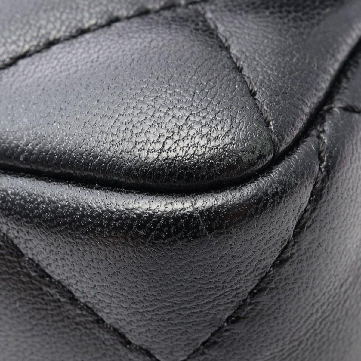 Chanel Mini Crumpled Glazed Lambskin Flap
