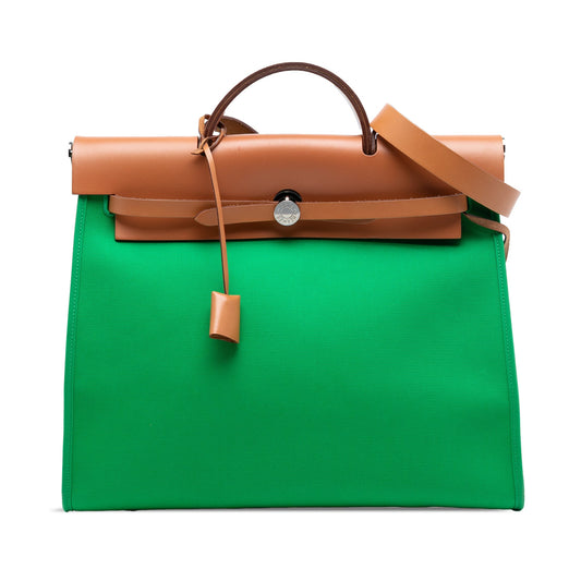 HermÃ¨s Toile Herbag Zip 31