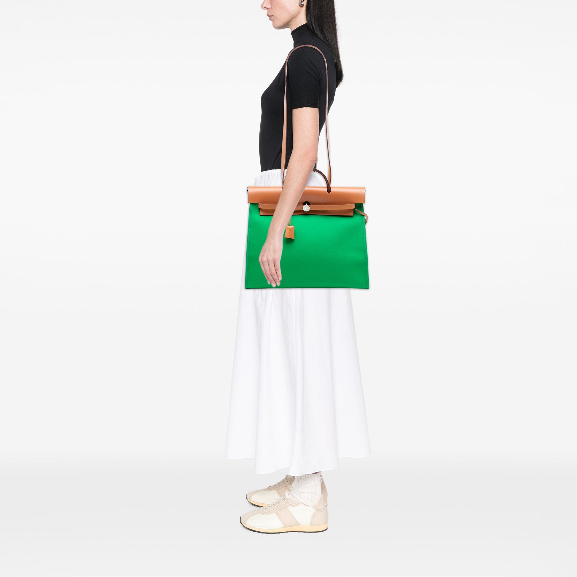 Hermès Toile Herbag Zip 31