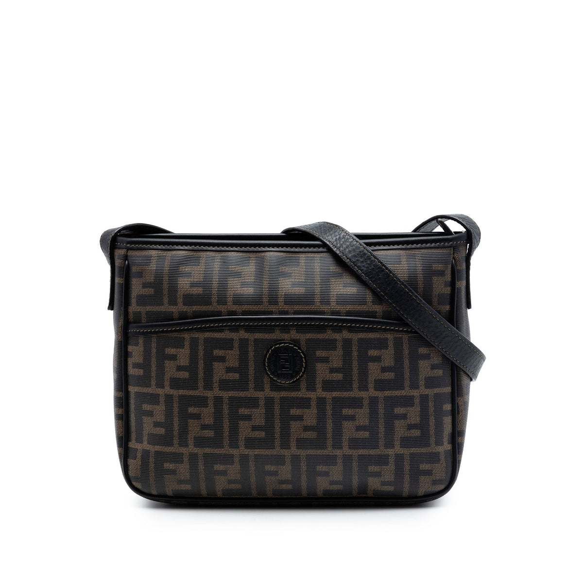 Fendi Zucca Coated Canvas Crossbody