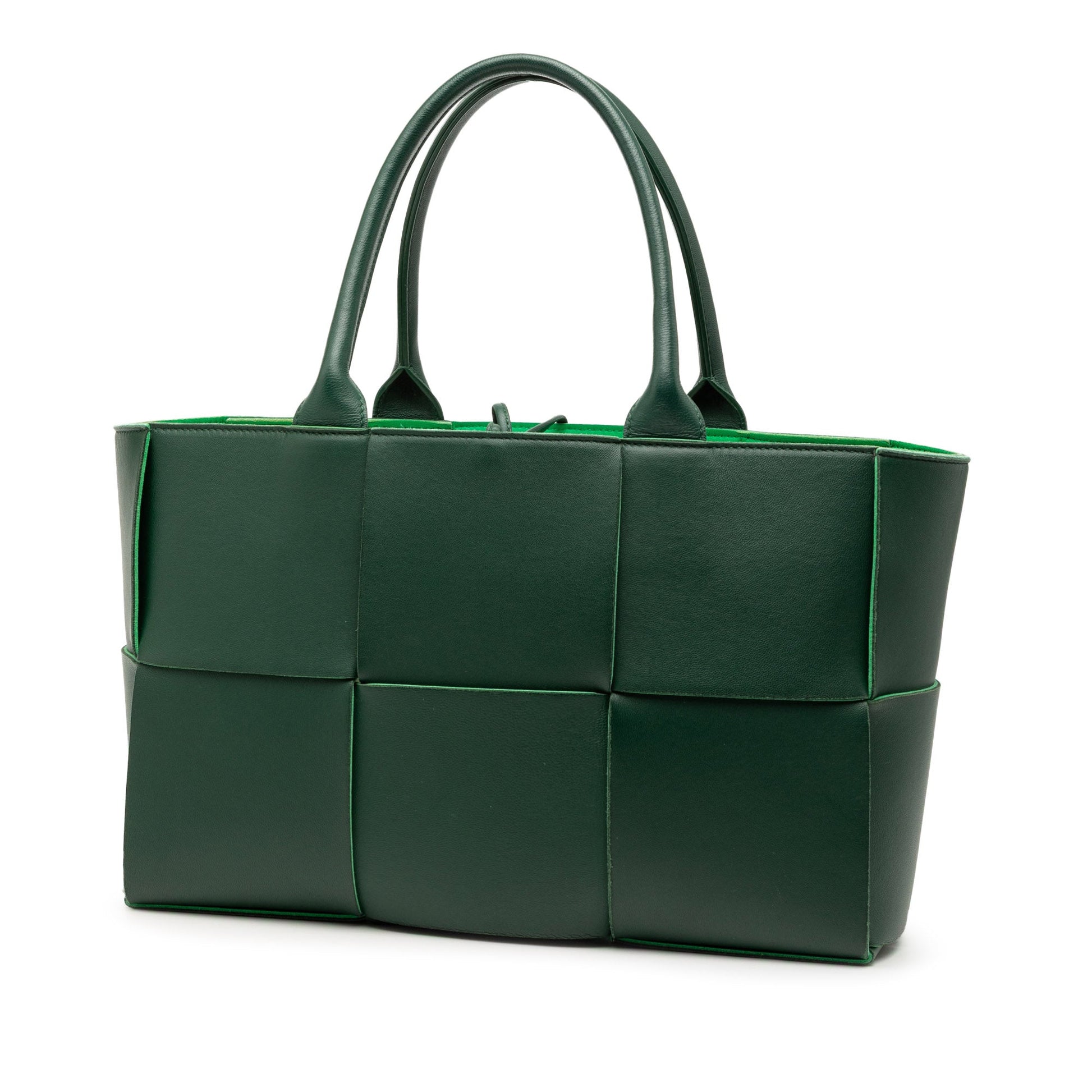 Bottega Veneta Small Nappa Maxi Intrecciato Arco Tote
