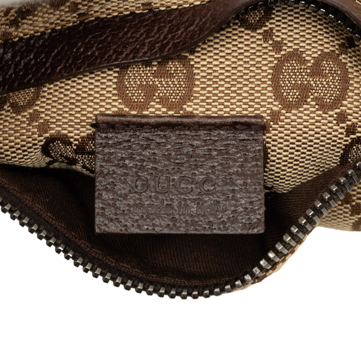 Gucci GG Canvas Double Pocket Belt Bag