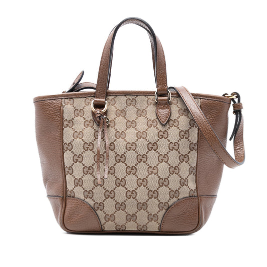 Gucci Small GG Canvas Bree Satchel