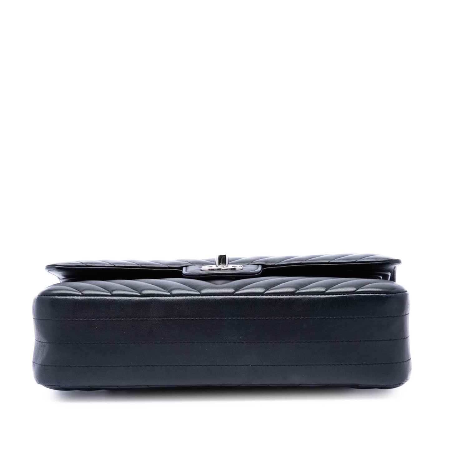 Chanel Medium Classic Chevron Lambskin Double Flap