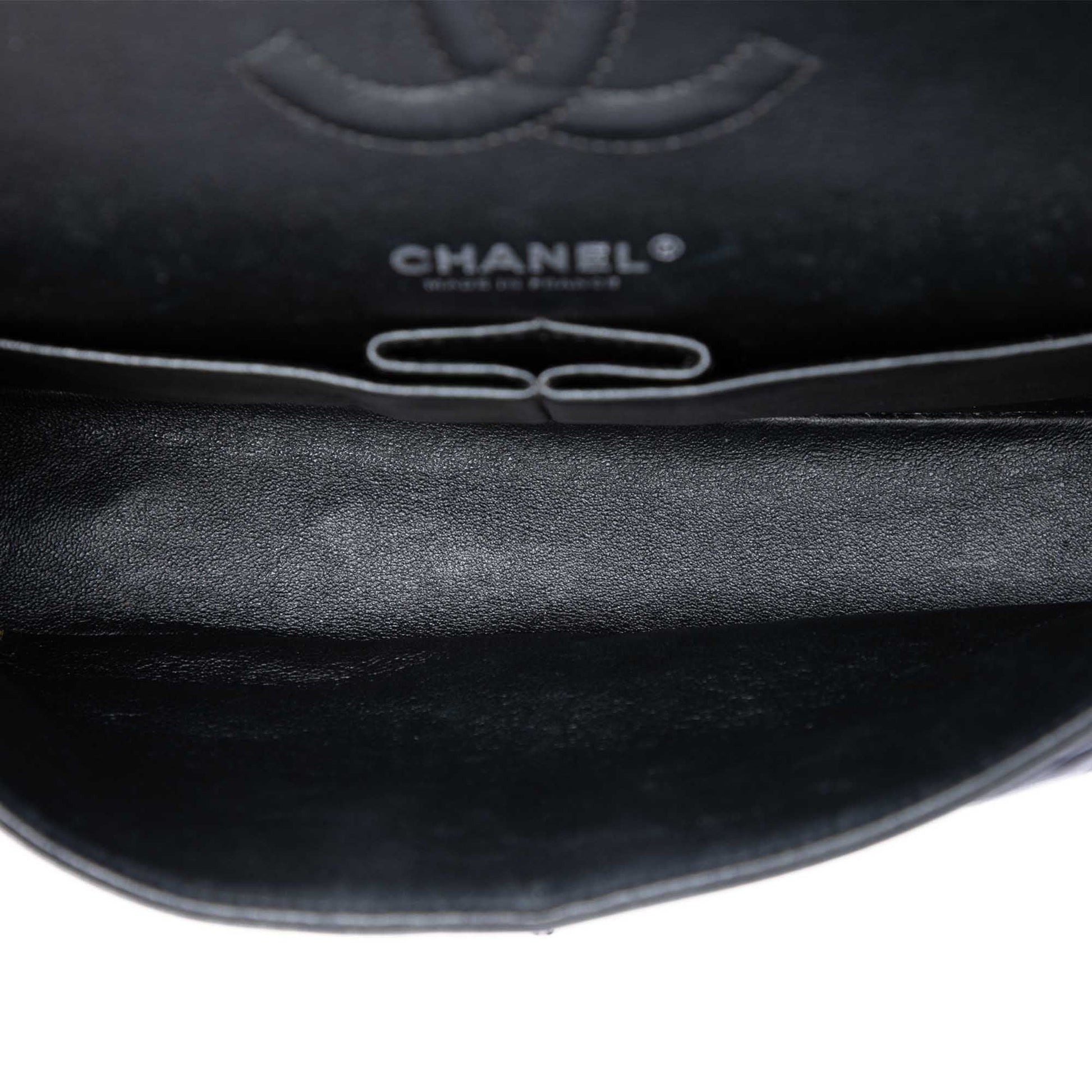 Chanel Medium Classic Chevron Lambskin Double Flap