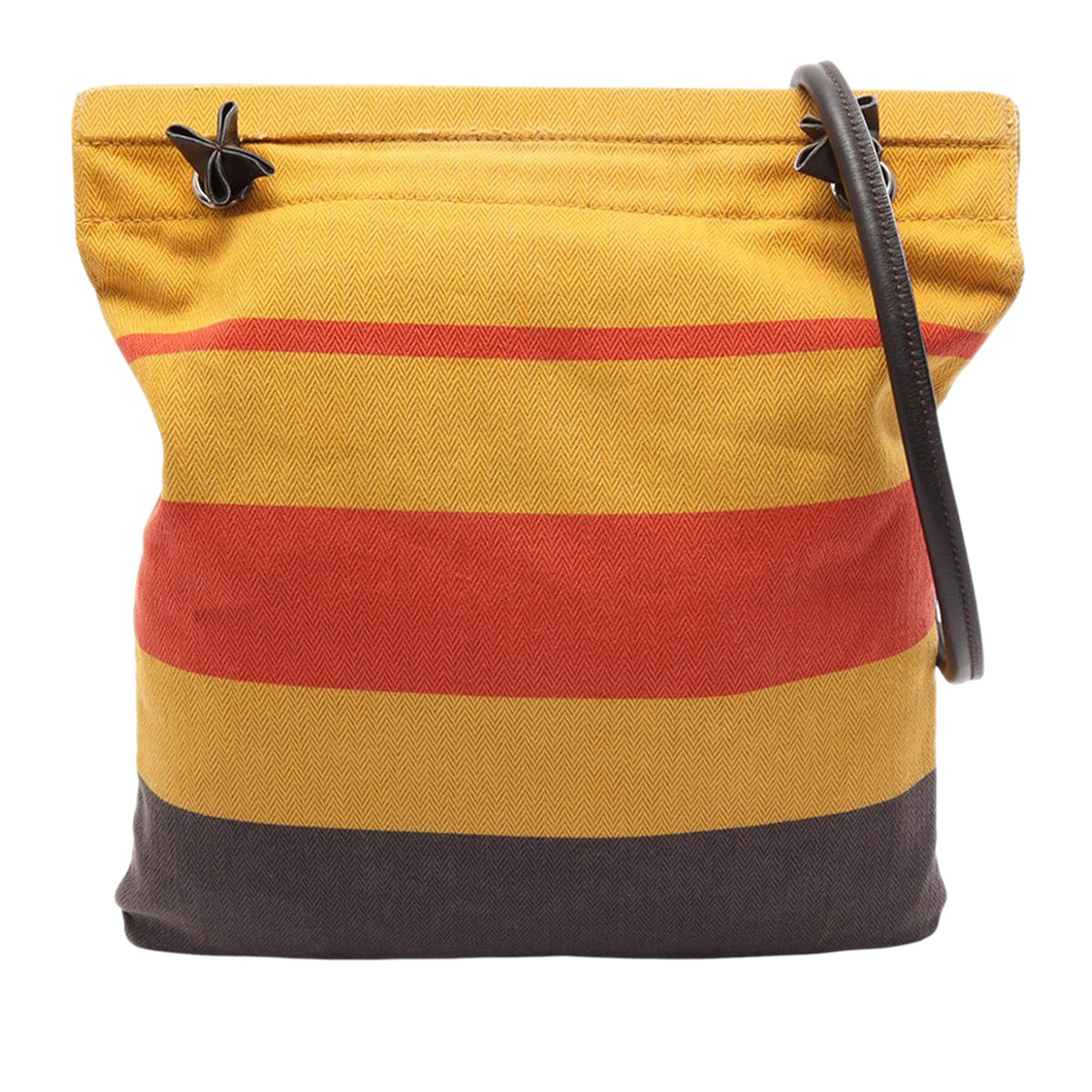 Hermès Canvas Rocabar Aline Bag — Yellow