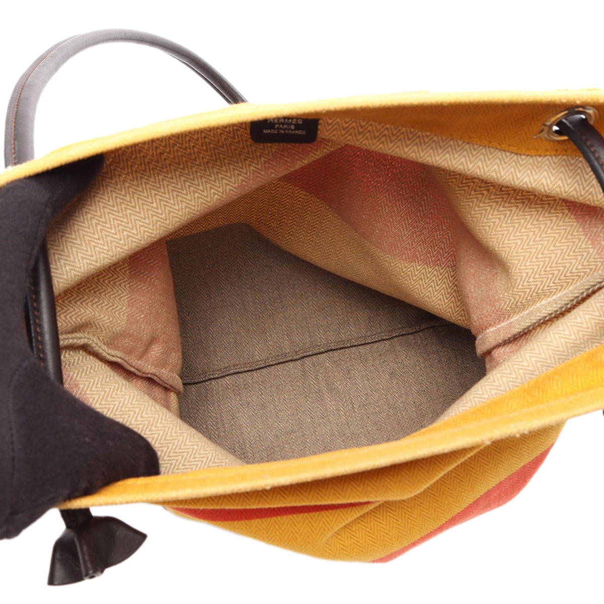 Hermès Canvas Rocabar Aline Bag — Yellow