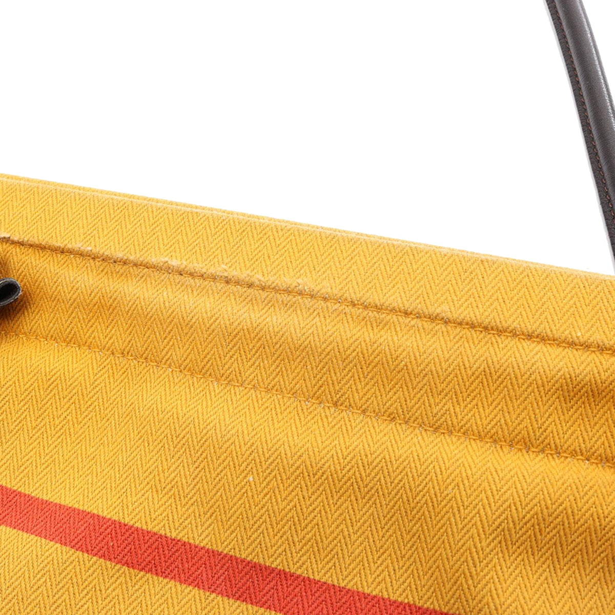 Hermès Canvas Rocabar Aline Bag — Yellow