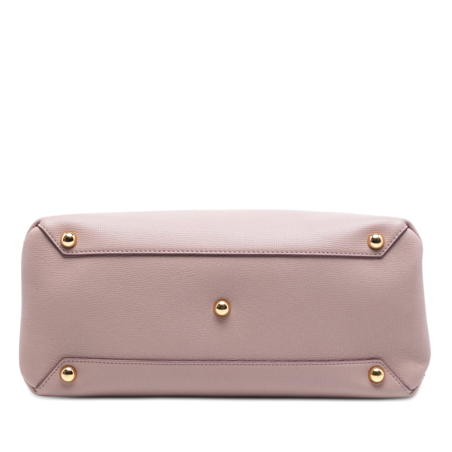 Burberry Medium Leather and House Check Banner Satchel