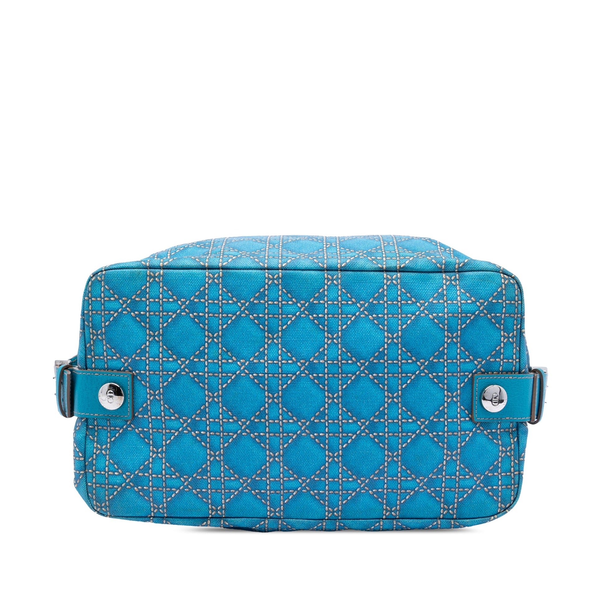 Dior Canvas Cannage Print Cherie Handbag