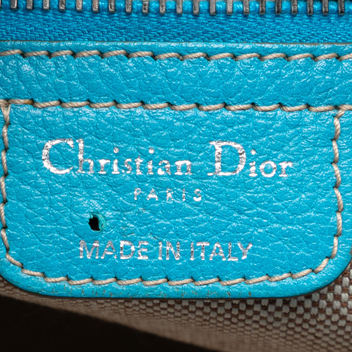 Dior Canvas Cannage Print Cherie Handbag