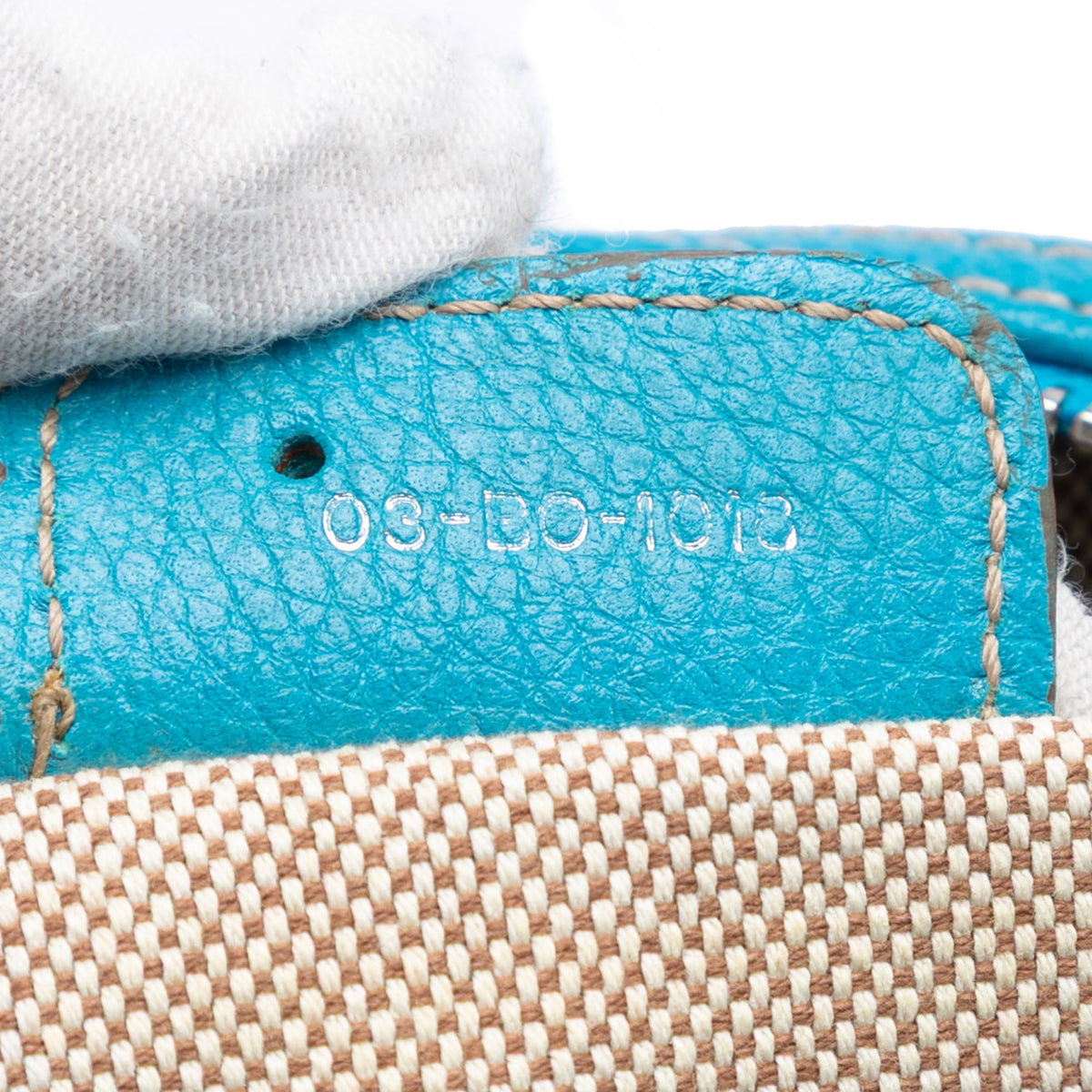 Dior Canvas Cannage Print Cherie Handbag