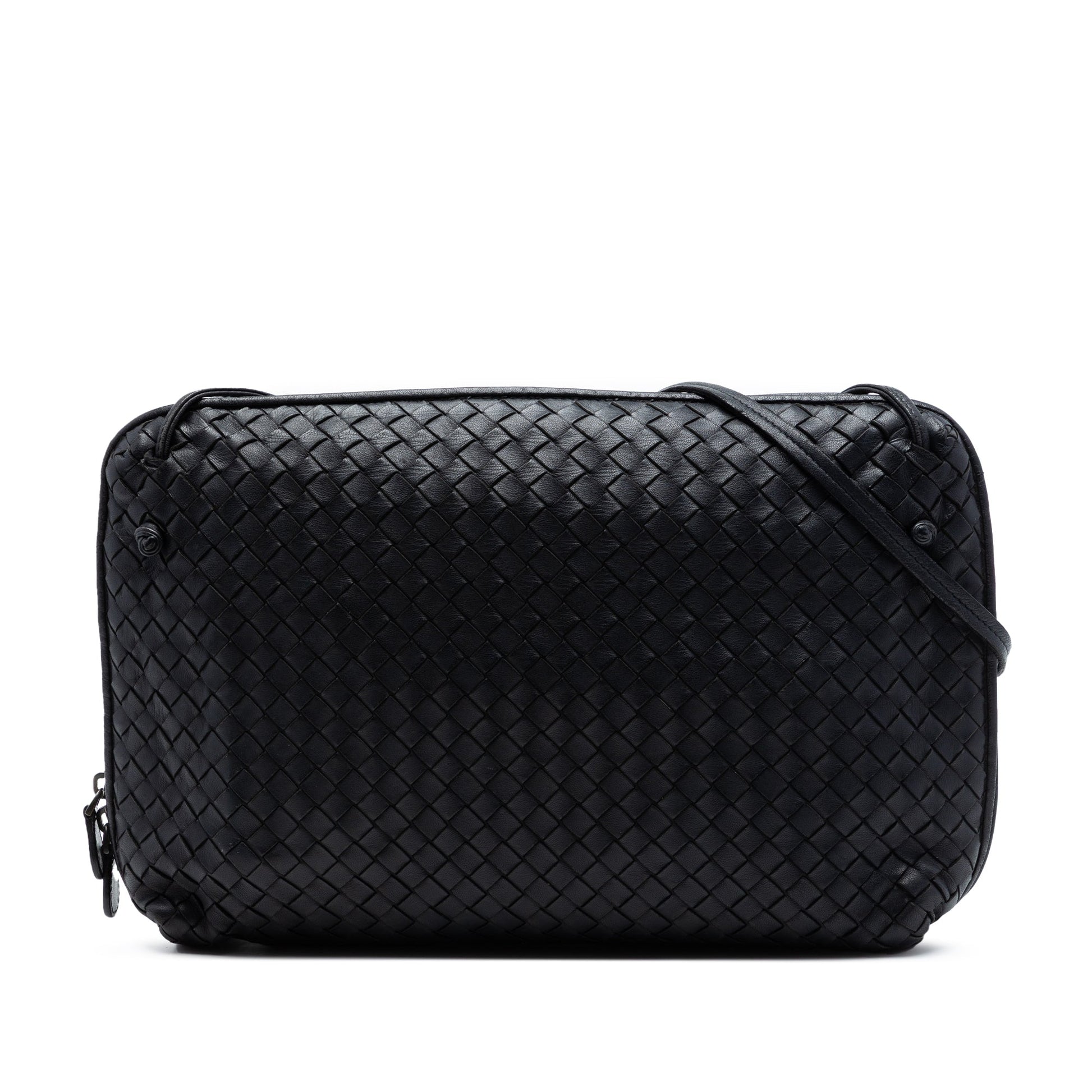 Bottega Veneta Large Nappa Intrecciato Nodini Crossbody