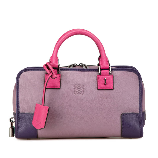 LOEWE Tricolor Goatskin Amazona 28