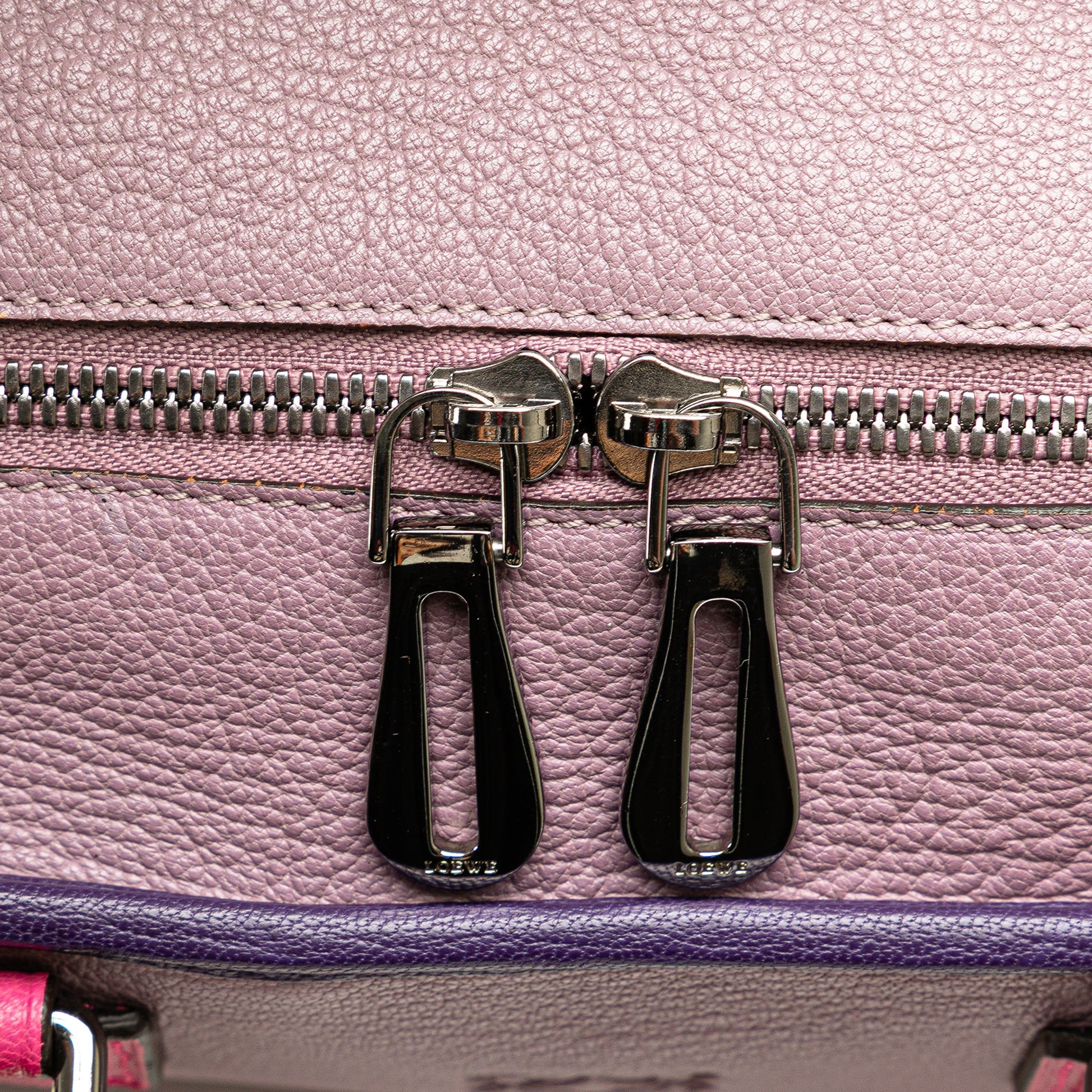 LOEWE Tricolor Goatskin Amazona 28