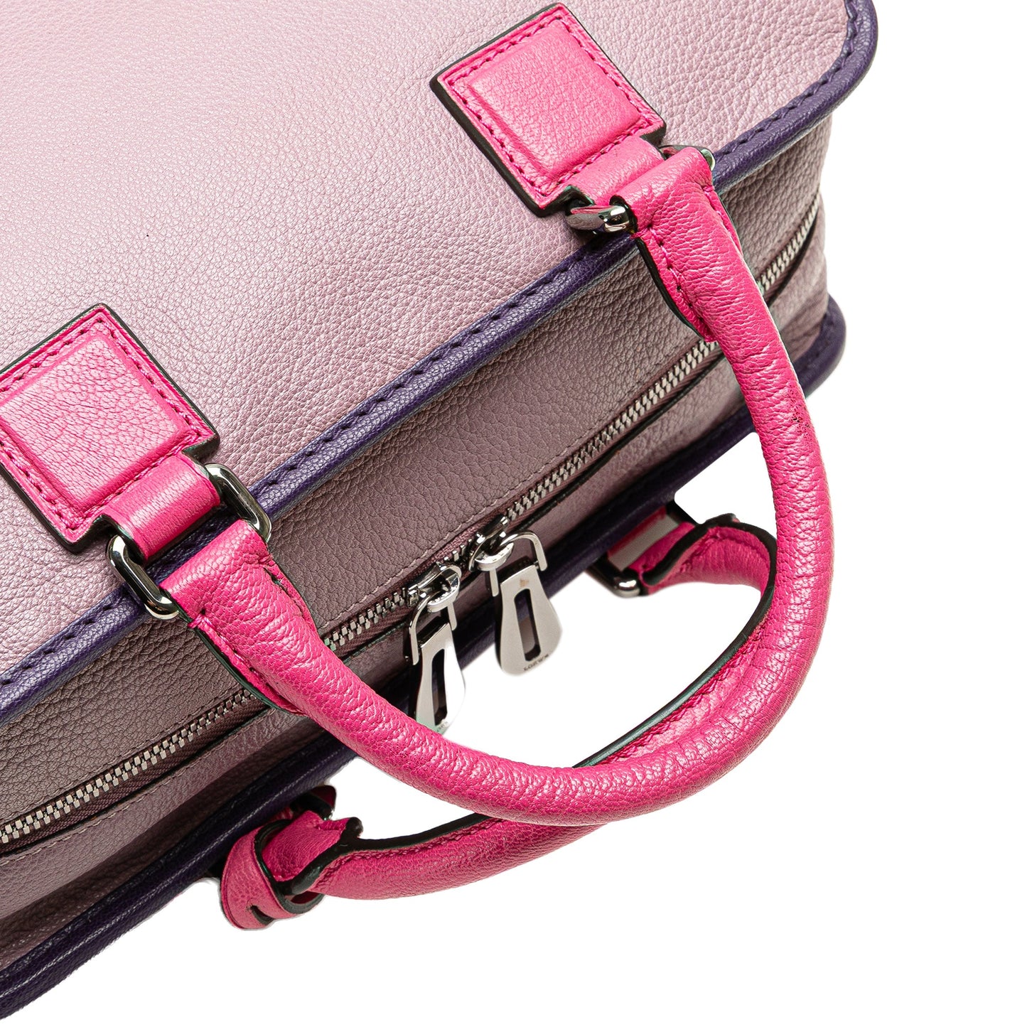 LOEWE Tricolor Goatskin Amazona 28